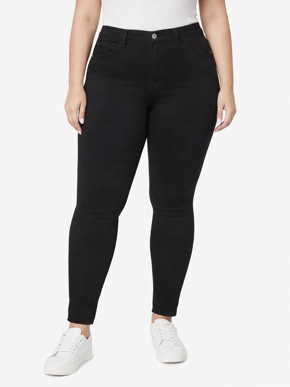 5/$25 Kensie Jeans High Rise Soft Liquid Denim Skinny Jean Size 18